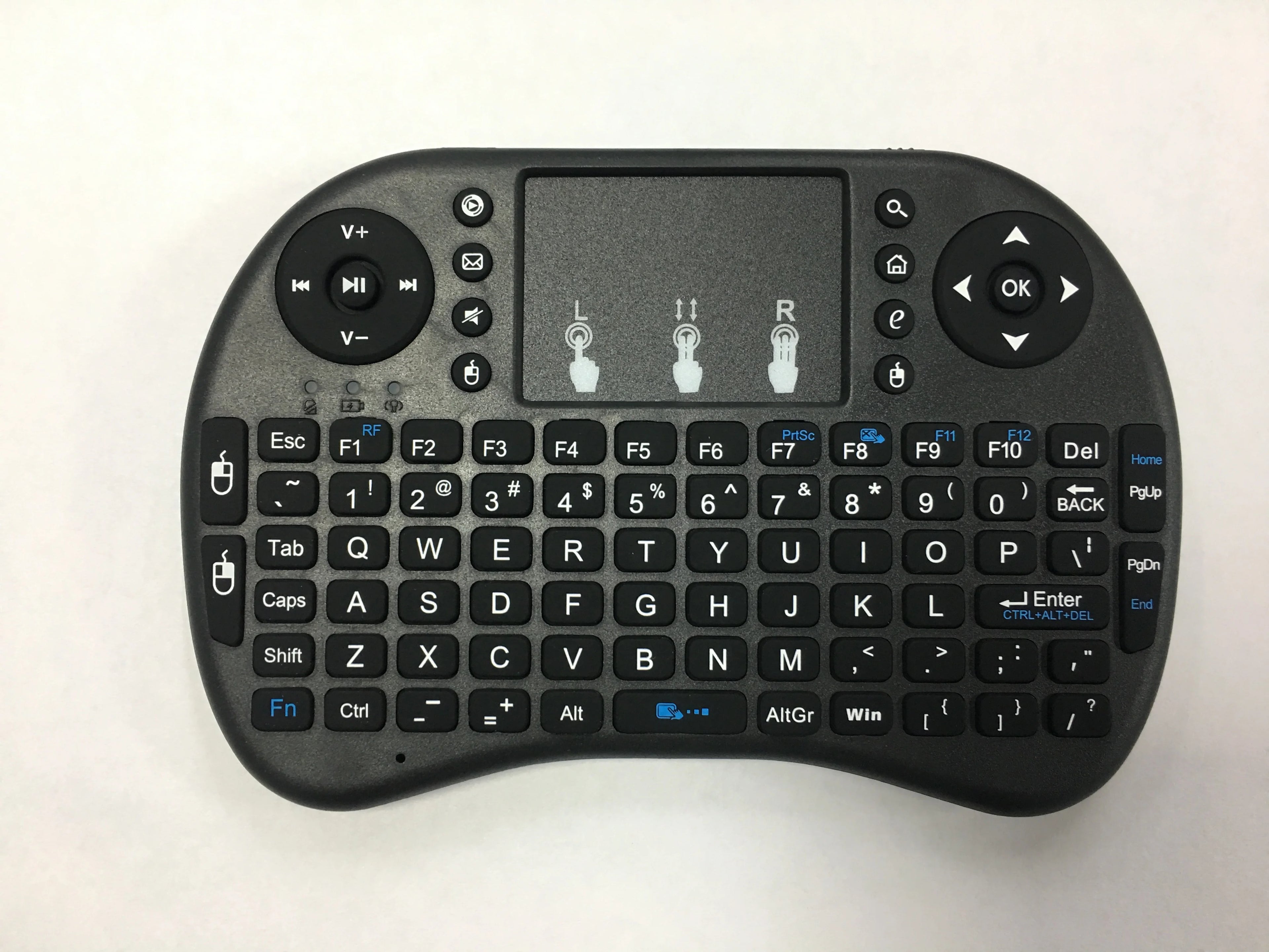 AyeBeau RGB Mini Wireless Keyboard & Touchpad | Multi-Language