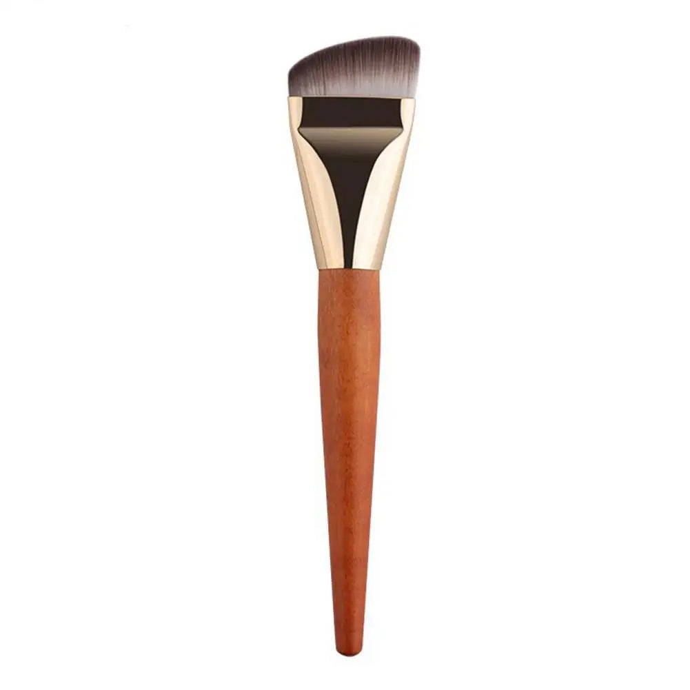 Flat Foundation Brush – Ultra Thin Angled Face Makeup Brush Foundation Makeup Brush Oasis Select B