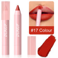 DUNUF 1 Pcs Matte Lip Liner Velvet Lip Gloss Waterproof Long-Lasting Easy to Color Music Festival Ready Lip Makeup for Lipstick Oasis Select 17 Full Size