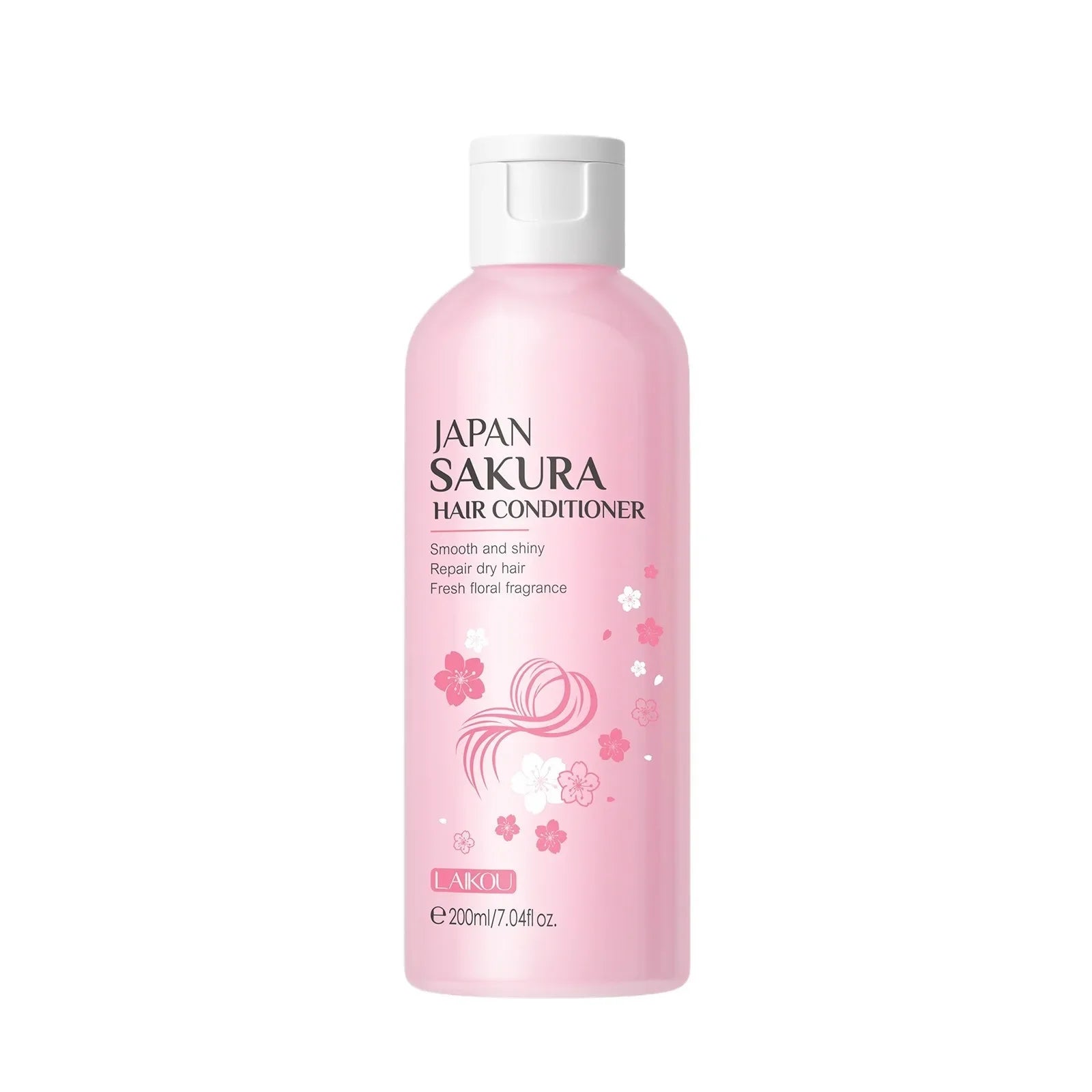 LAIKOU Sakura Shampoo And Hair Conditioner Cherry Blossom Nourishing Repair Dry Hair Smooth Anti Frizz Moisturizing Hair Care Oasis Select HairConditioner200ml