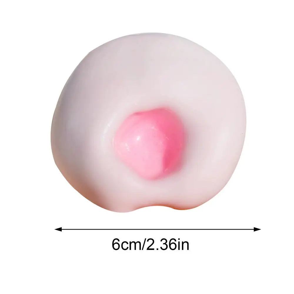 Squeeze Toys 1PC Interesting Sensory Toys Stress Relief Deformable Squeeze Handmade Finger Pinch Creative Squeezing Soothing Toy Oasis Select Pink