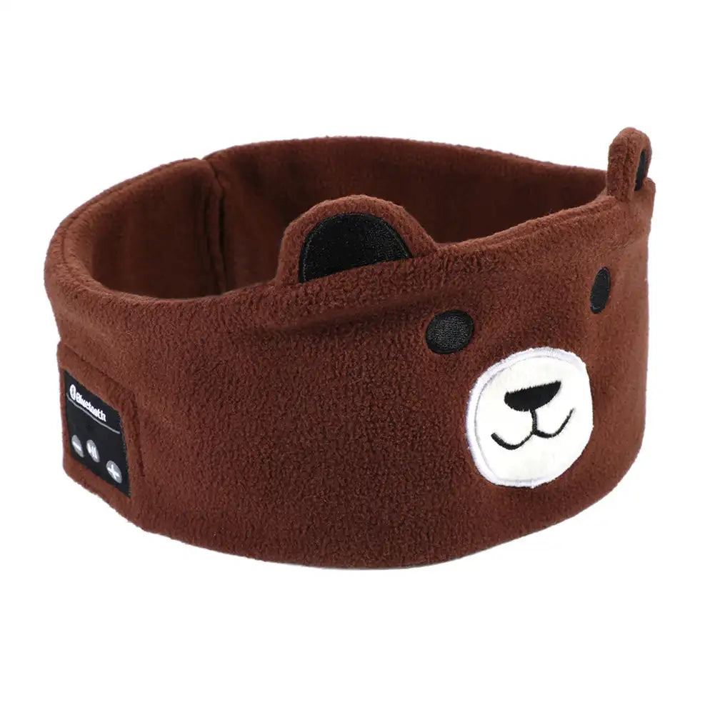 Kids Bluetooth Sleep Mask Headphones – Animal Design BT 5.0