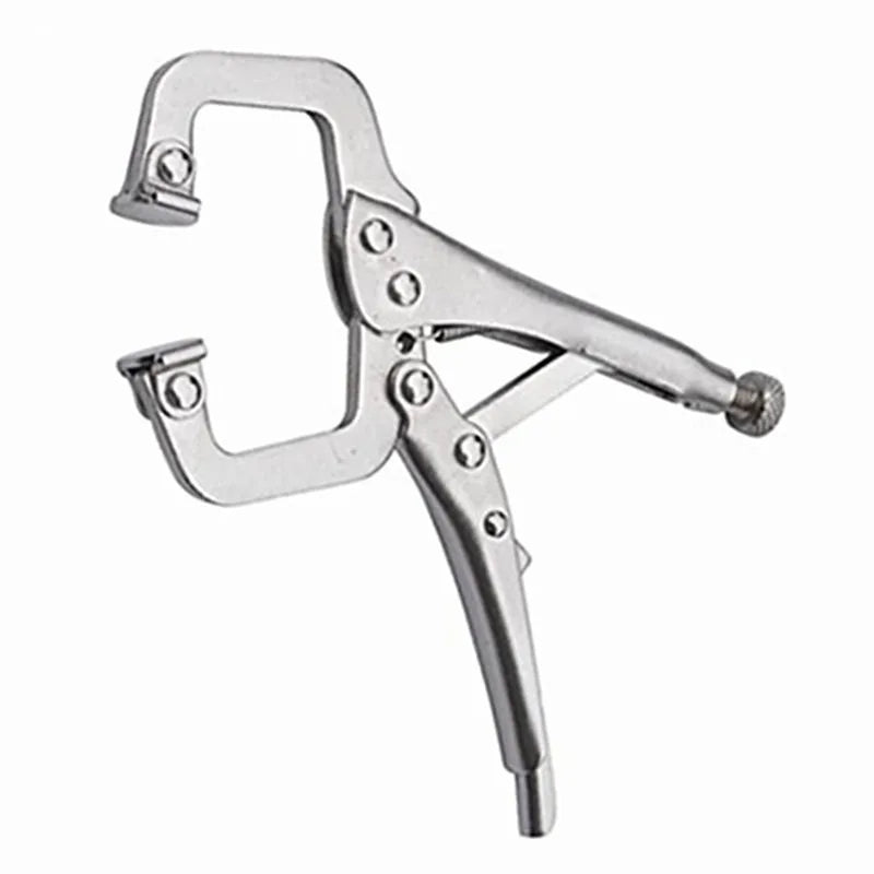 6 Inch C Clamp Locking Welding Clamp Mini Alloy Locking Pliers Assorted Set for DIY Hand Repair Woodworking Tools Oasis Select 6 inch