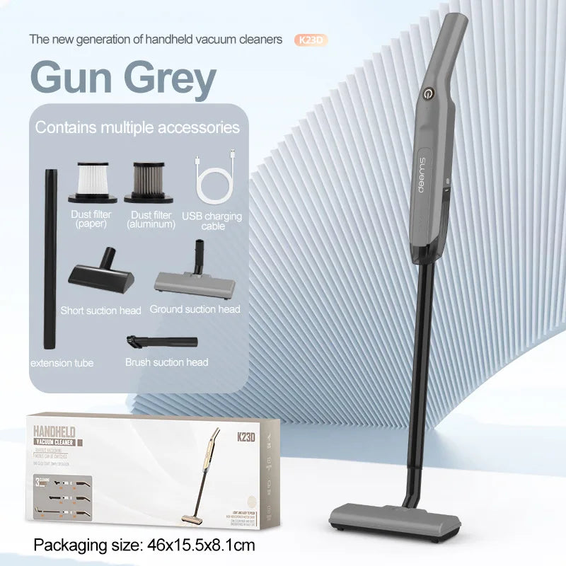 GUOHE 20000Pa Wireless Handheld Vacuum – Cordless Low Noise