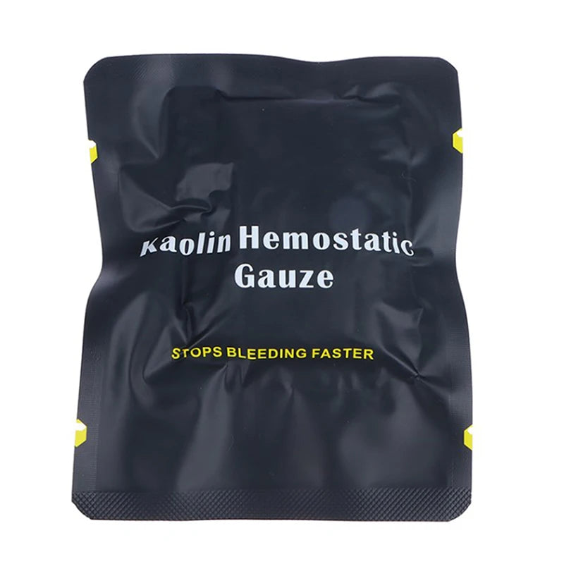 Hemostatic Kaolin Gauze Combat Emergency For Tactical Military First Aid Kit Medical Wound Dressing Oasis Select