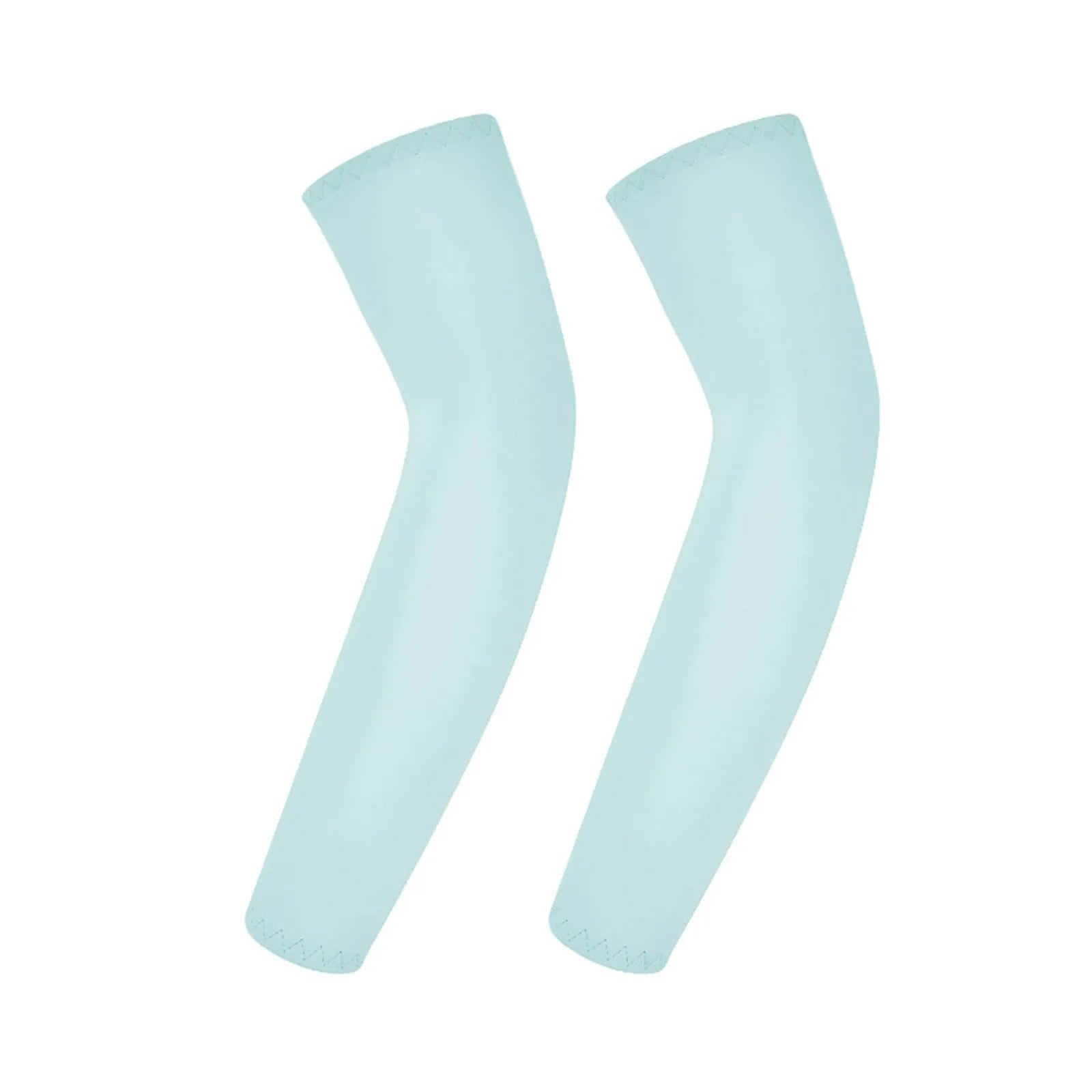 Sports Cooling Arm Sleeves Children's Basketball Cycling Arm Covers Outdoor Sports Mosquito and UV Protection Sleeves Oasis Select Sky Blue L