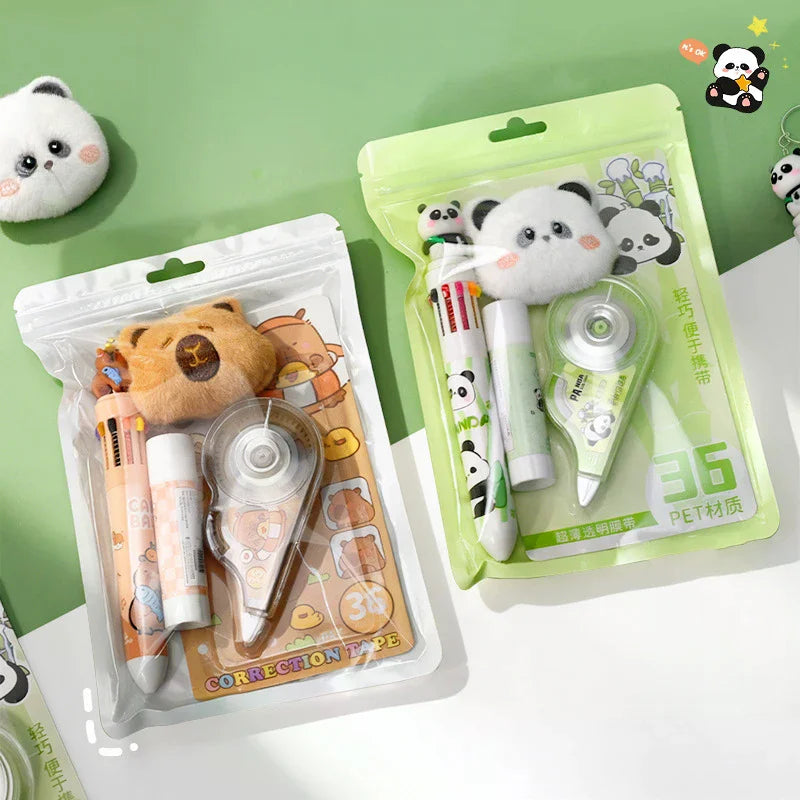 Cute Cartoon Stationery Sets Student Rewards Kindergarten Class Prizes Children's Learning Supplies Oasis Select