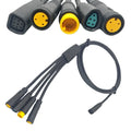 120cm Long Bicycle Cable Ebike Main Cable 3PIN Connection 5PIN Connection 8PIN Connection Flexible Installation Oasis Select A