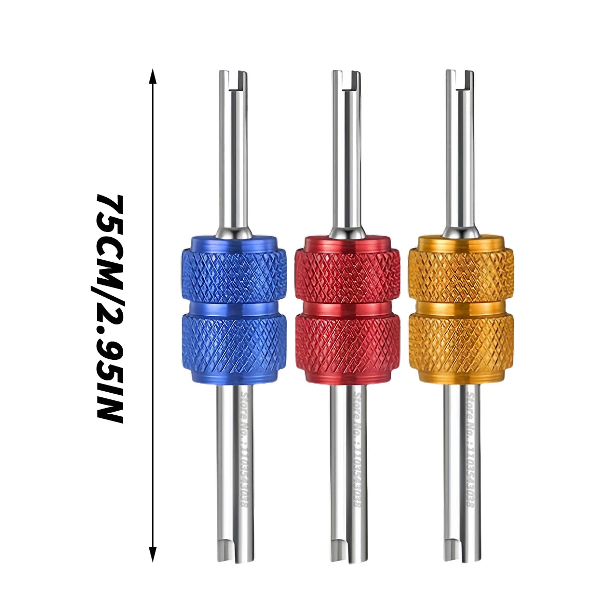 Universal Tire Valve Core Stems Remover Screwdriver Auto Truck Bicycle Wheel Repair Tool Dual Use Car Accessories Tire Remover Oasis Select