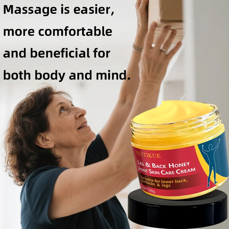YUITIKUE Joint Massage Cream – Bee Venom, Honey & Hyaluronic Acid