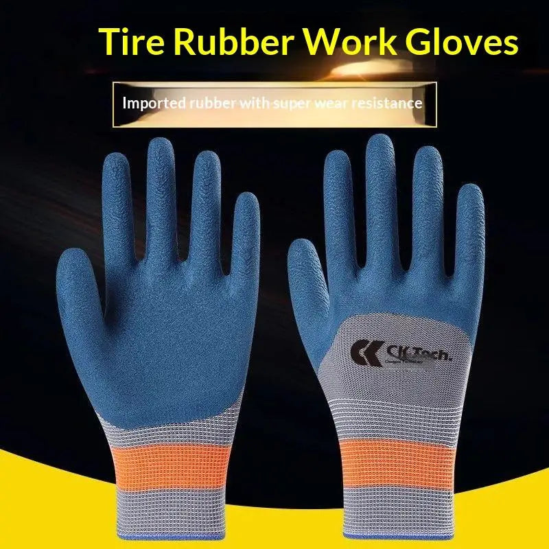 Gloves Rubber Palm Coated Durable Thorn Proof Protection Gloves Breathable Waterproof For Cactus Rose Blackberry Oasis Select