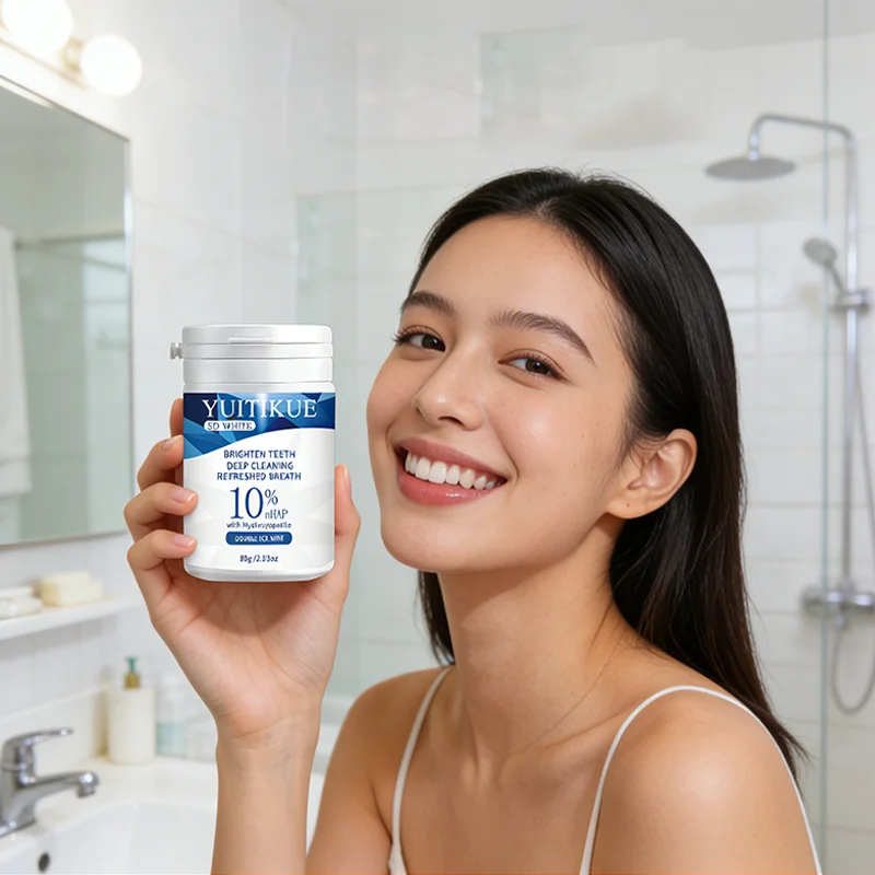 YUITIKUE 5D Oral Care Powder – 10% nHAP Teeth Whitening 80g