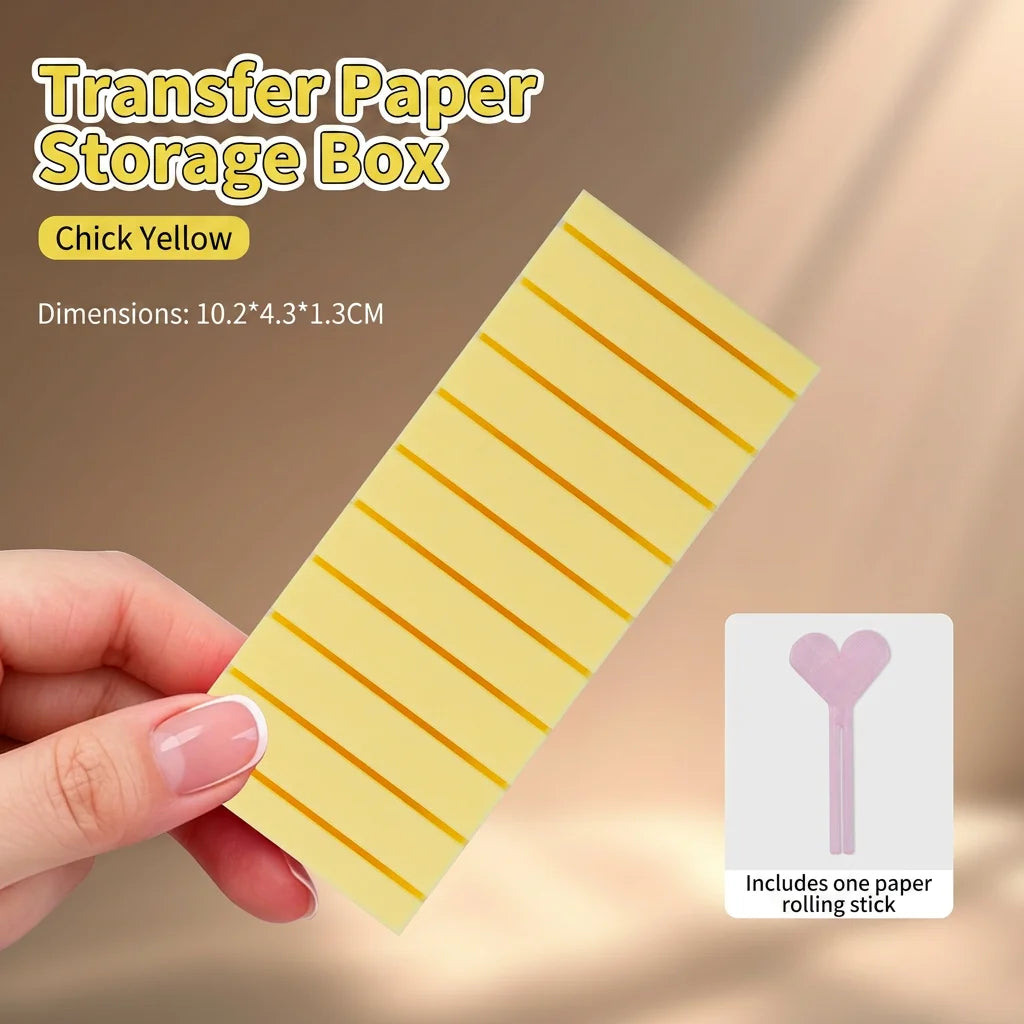 10-Slot Nail Transfer Paper Organizer | 3D Printed Storage Box