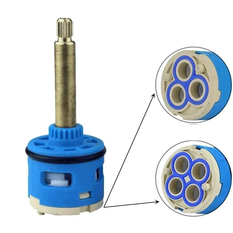 1PC Watersaving Replacement Ceramic Spool Shower Room Faucet Water Mixer Tap Cartridge Replace Valve Kitchen Bathroom Accessory Oasis Select