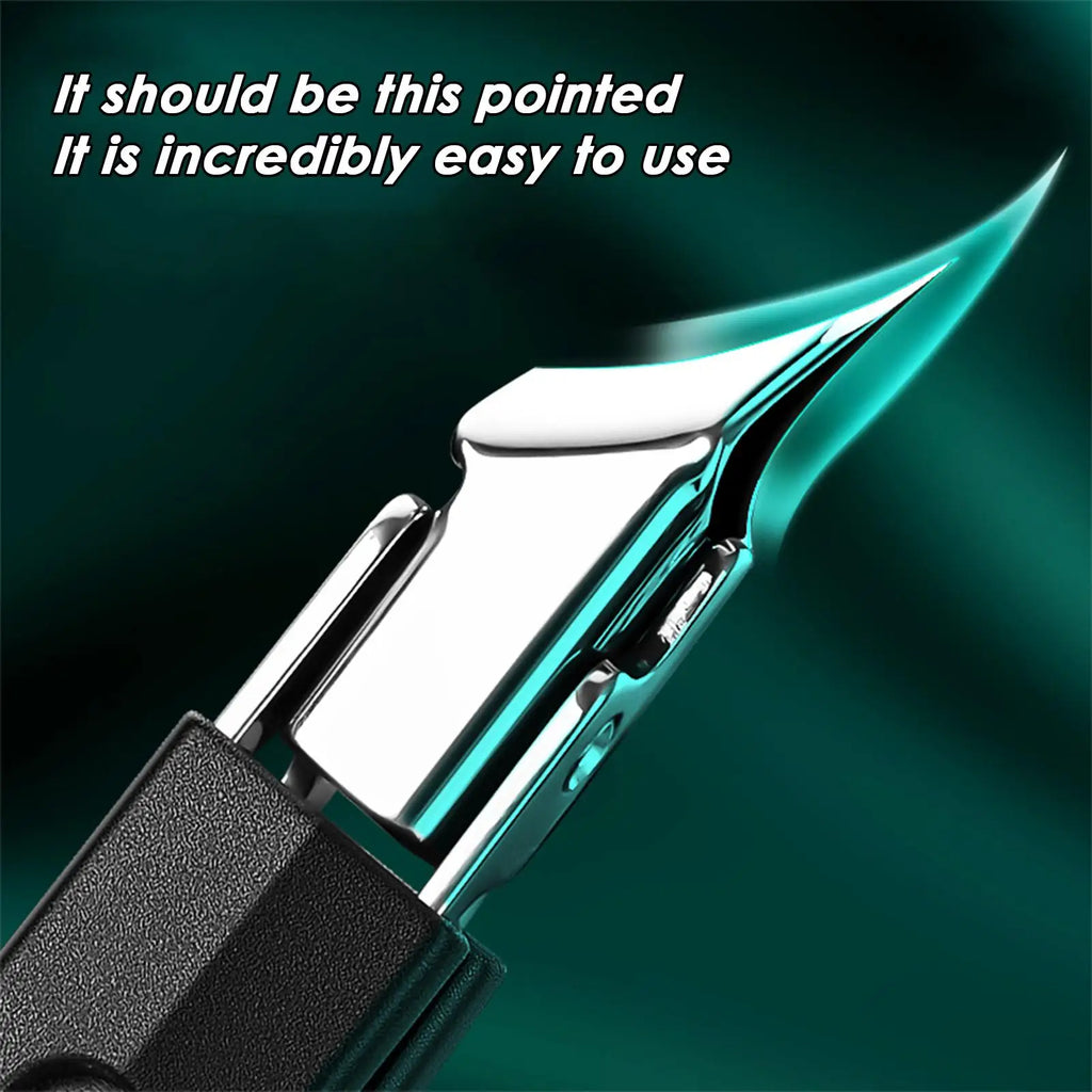 Curved Nail Clippers Diagonal Nail Clipper Precision Cutter Remover Trimmer Grooming Tool for Seniors Professional Travel Home Oasis Select