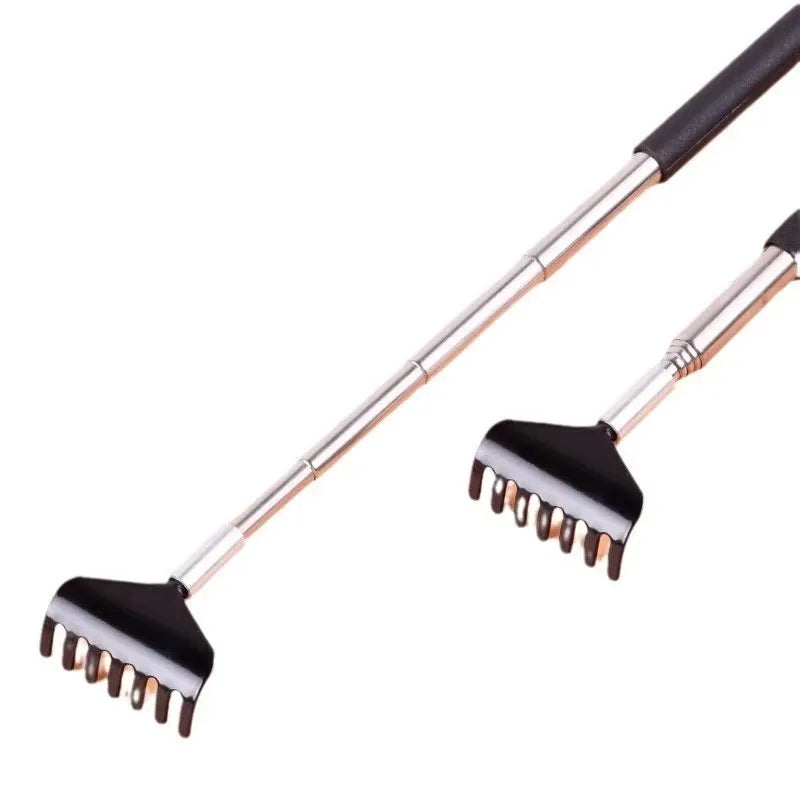 Telescopic Stainless Steel Back Scratcher – Extendable Handle