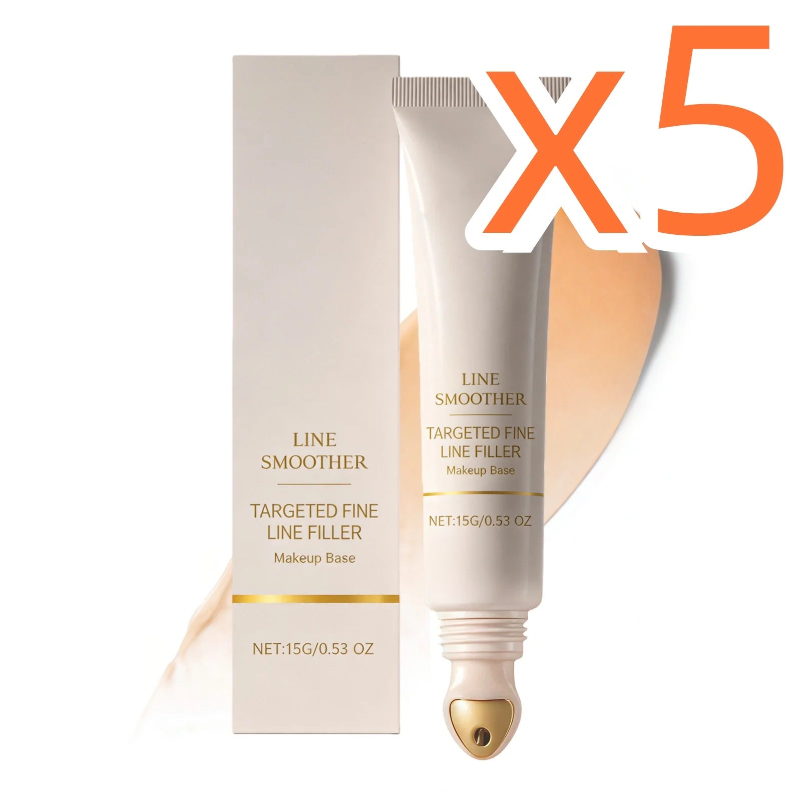 Nicotinamide Makeup Primer Hide Pores Oil Shine Control Brighten Dull Skins Prevent Sunburn Natural Base 3-In-1 Face Concealer Oasis Select 15g Boxed x5