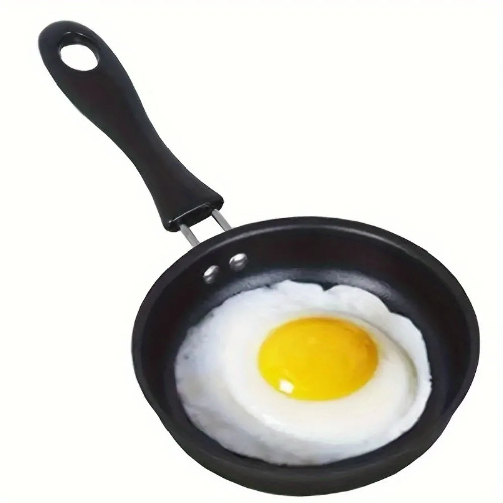 Mini Non-Stick Skillet with Cast Iron Handle Egg Frying Pan Suitable for Induction Cookers Gas Stoves for Breakfast Oasis Select