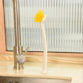 Long Handle Dishwashing Brush with Suction Cup | Deep Clean Dishwashing Brush Oasis Select White