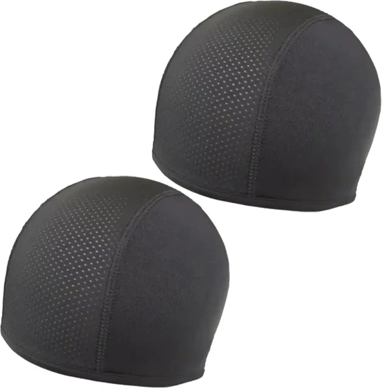 2/4/6pcs Motorcycle Helmet Inner Cap Hat Quick Dry Breathable Hat Racing Cap Under Helmet Beanie Cap Motocross Motor Helmet Hat Oasis Select 2pcs Black