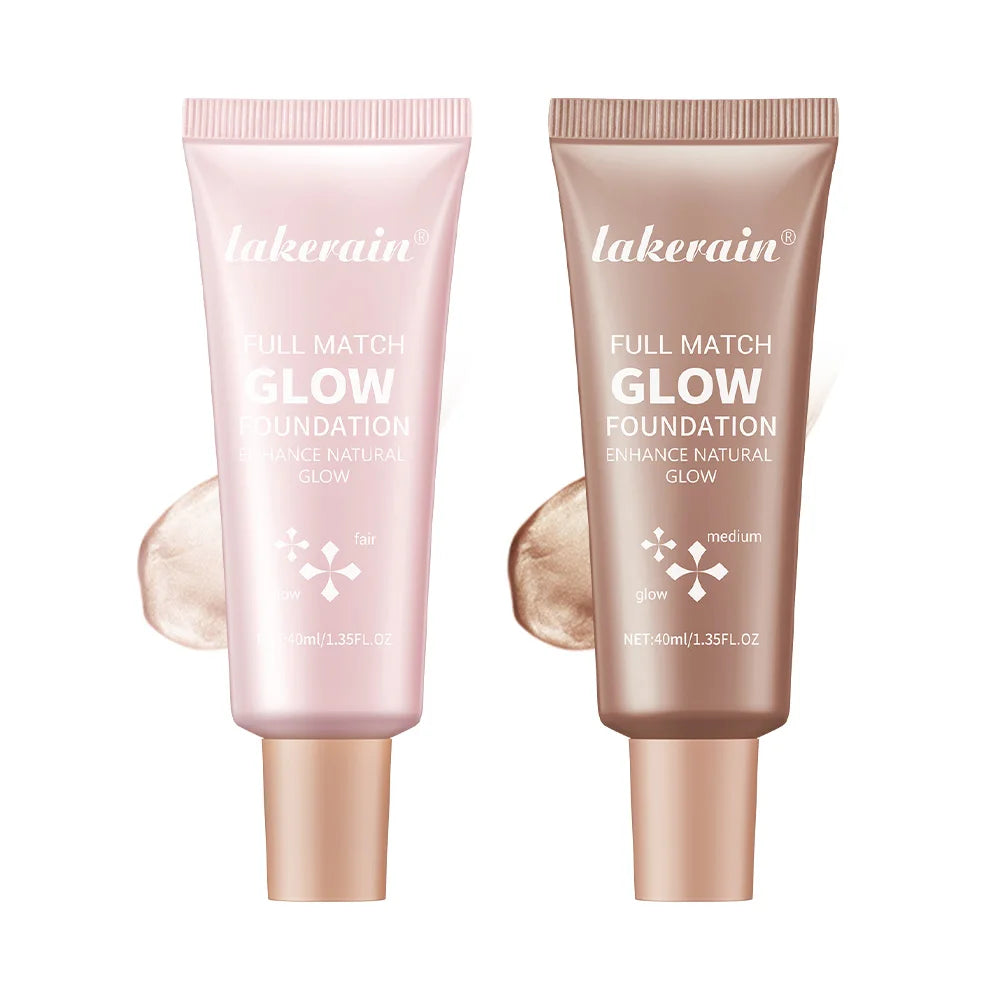 Glowing Foundation Natural Glow Enhancer Moisturizing Lightweight Base Multi-purpose Highlighter Liquid Foundation Cosmetics Oasis Select 1 and 3