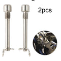 Newest Useful Hot Sale Practical Latch Bicycle Bolt Brake M4x26 Pin Screw 12*7*2cm Titanium 2-4N.M Accessories Oasis Select Titanium color