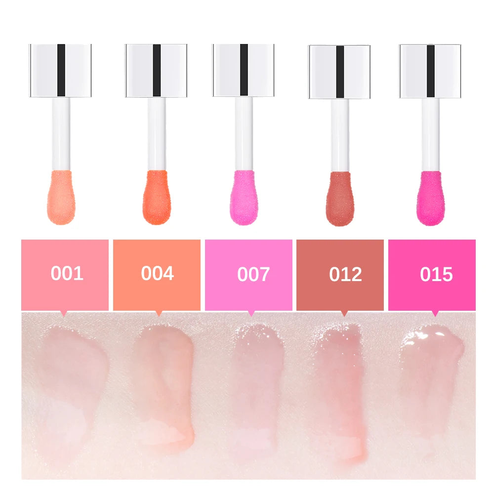 Crystal Jelly Moisturizing Lip Oil Plumping Lip Gloss Makeup Sexy Plump Lip Glow Oil Tinted Lip Plumper 6ml 1 Piece Oasis Select