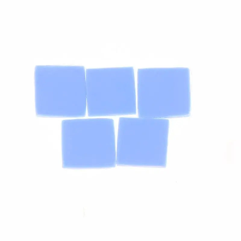 Thermal Insulating Silicone Sheet 100Pcs for CPU IC GPU Repair Precutting Mat High Performance Heat Dissipation Oasis Select