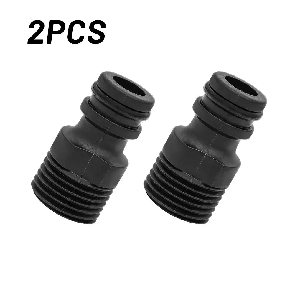 2/20PCS 1/2" BSP Threaded Tap Adapter, Quick Connectors for Garden Hose, Irrigation Pipe Fittings for Home Gardening Oasis Select 2pcs-1