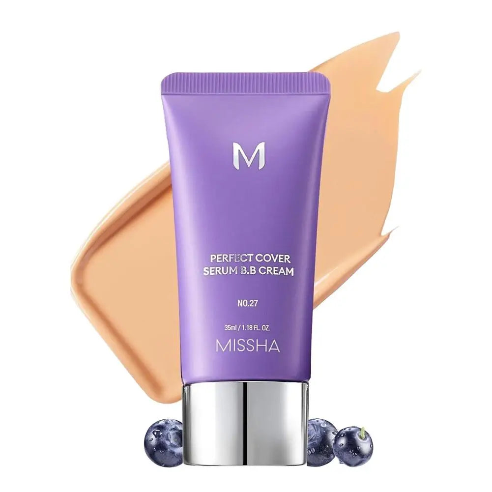 Korean Korea Bb Cream Foundation Perfect Cover Concealer Waterproof Hyaluronic Acid Color Correcting Natural and Snug Fit Oasis Select C