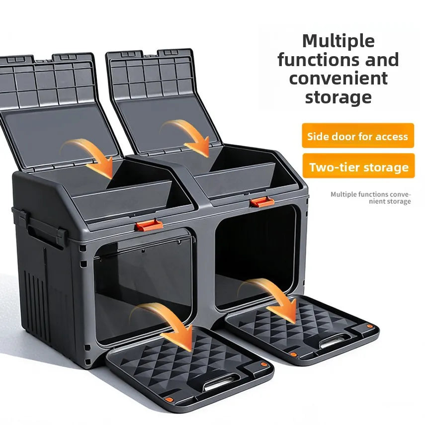 Car Trunk Storage Box, Car Storage Box, Foldable Seat Back Storage Box, Can Be Classified For Storage, Outdoor Box Oasis Select