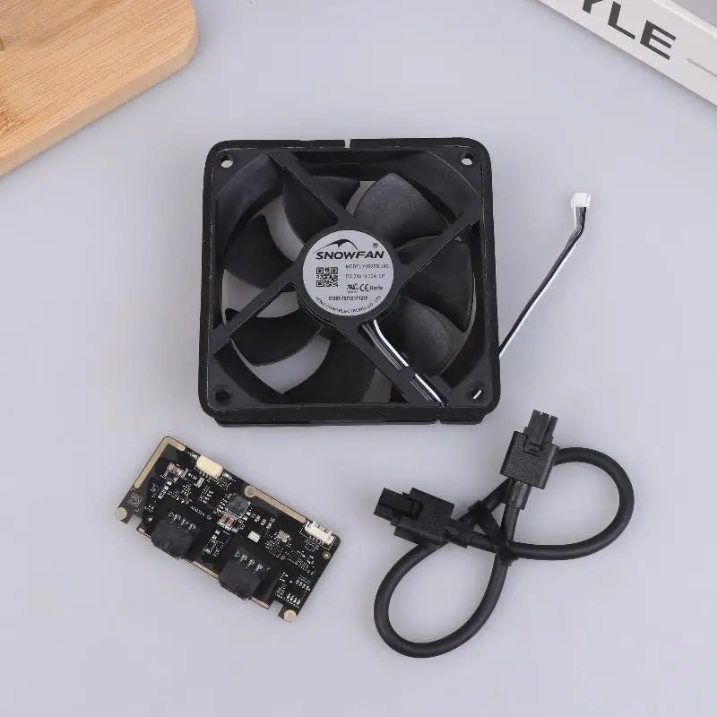 For P2S External Exhaust Fan Kit 3D Printer Upgrade Accessories P2S Chamber Exhaust Fan Spare Parts Purify Exhaust Oasis Select