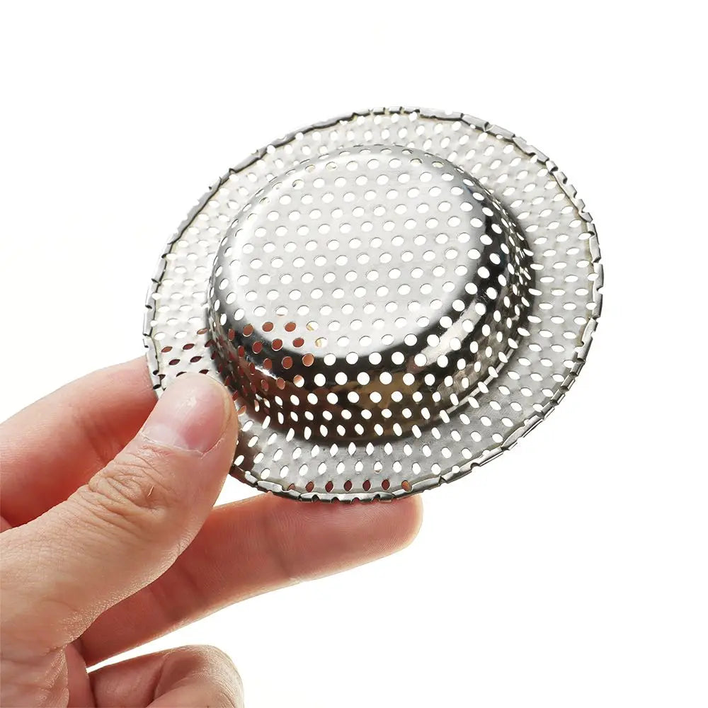 7/9/11cm Stainless Steel Sewer Hair Filter Kitchen Sink Filter Mesh Bath Strainer Floor Drain Hole Filter Cover Oasis Select