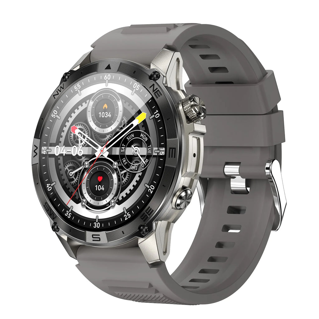 MINGCC HK08 AMOLED Smart Watch – GPS, Bluetooth Call, Waterproof