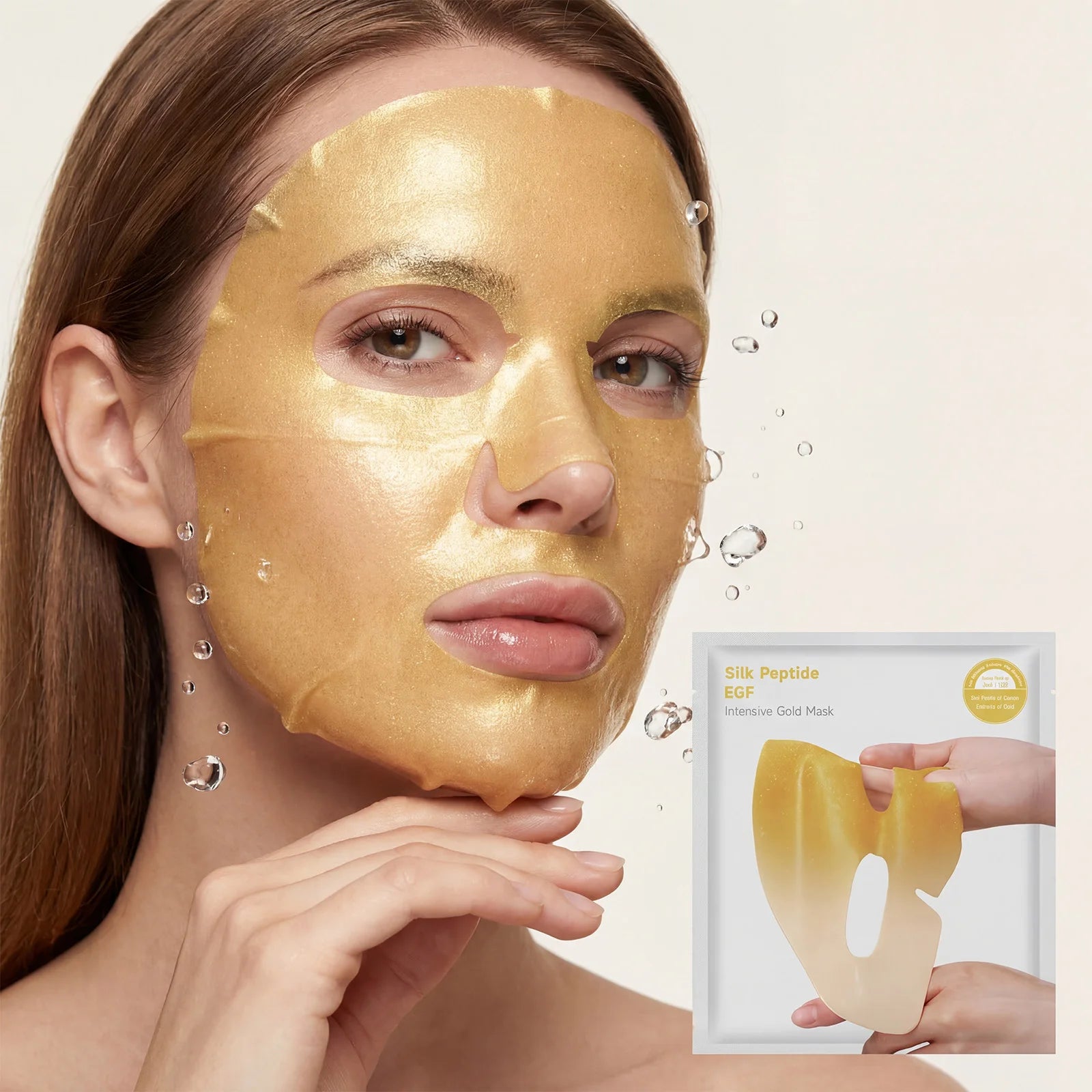 Gold Hydrating Face Mask – Brightening, Tightening & Pore Purifying