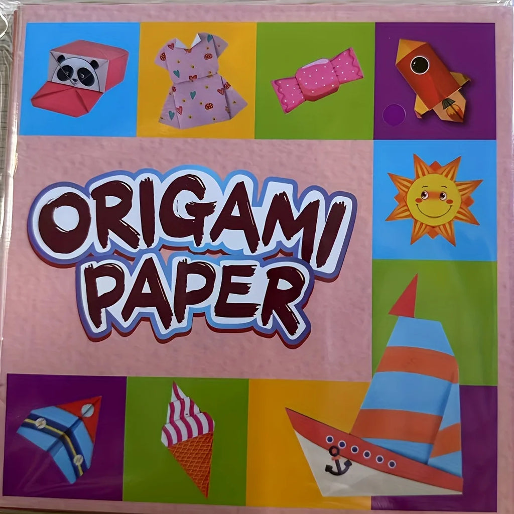 creative origami set, Including 54 Double-Sided Origami Sheets And Instruction Booklet, Suitable for DIY Art And Craft Projects Oasis Select