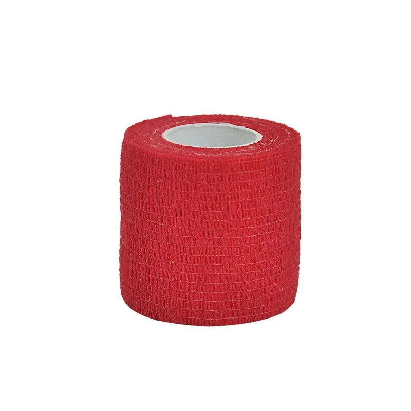 48/15/1Pcs Red Sport Self Adhesive Elastic Bandage Wrap Tape For Knee Support Pads Finger Ankle Palm Shoulder Oasis Select