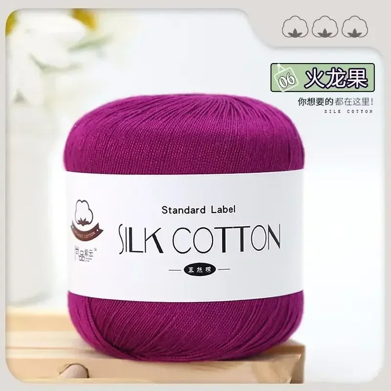 Luxurious Blend Fiber Cozy Infant Comfort Delicate Crocheting Material Handwoven Baby Garments DIY Crafting Supplies Soft Thread Oasis Select 06
