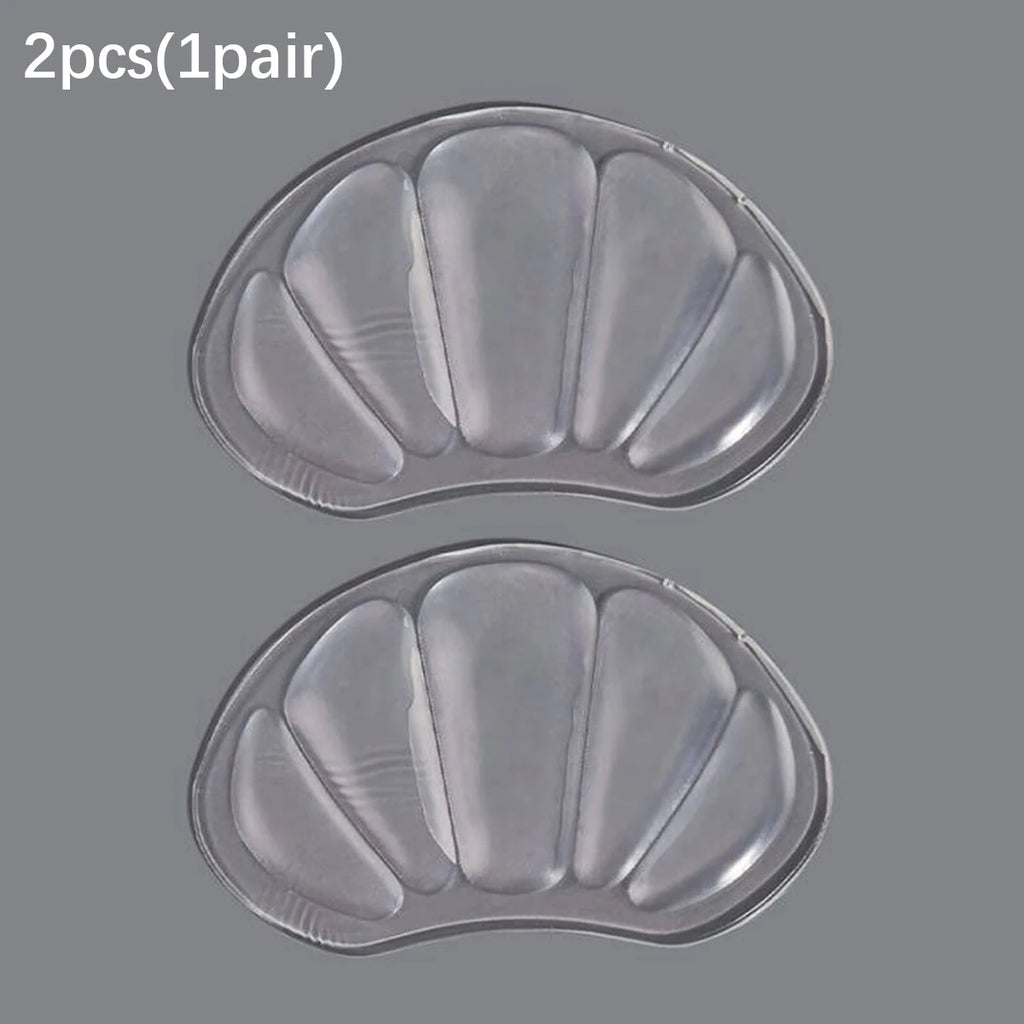 T Shape Sponge Heel Stickers Shoe Cushion Heel Protector for Shoes High Heels Inserts Heel Pads Shoe Adjuster Women Half Insoles Oasis Select ingot-2pcs