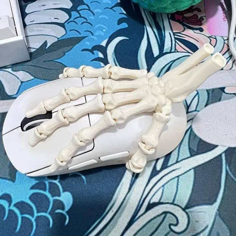 3D Printed Realistic Flexible Joint Skeleton Hand Model Ghost Halloween Party Decoration Home Ornament Oasis Select
