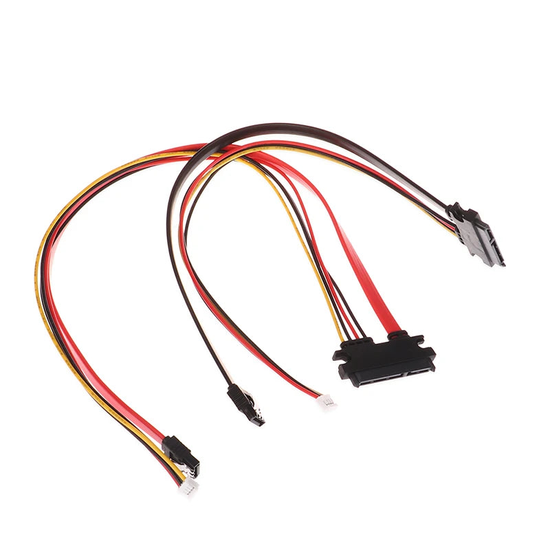 20/30/40cm Mini 4Pin+ SATA Power Cable 22(15+7)Pin to PH2.0/3.0 Hard Disk Optical Drive Data Cable Power Supply Cable Oasis Select