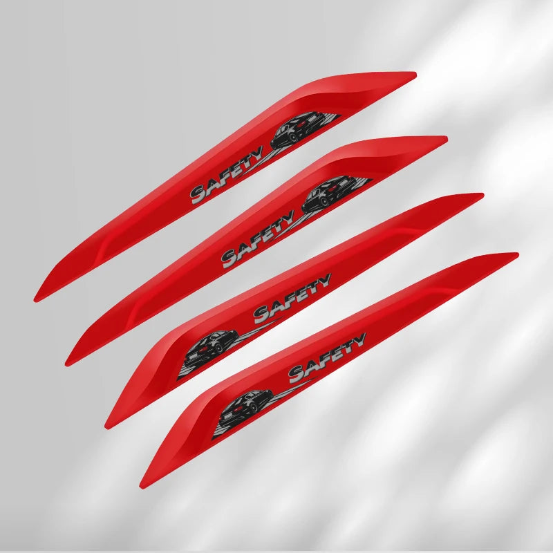 4-Pack Car Door Guard Anti-Scratch Strips – Universal Fit