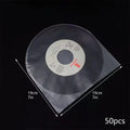 50Pcs Anti-Static Vinyl Record Sleeves – 7, 10 & 12 Inch LP Bags