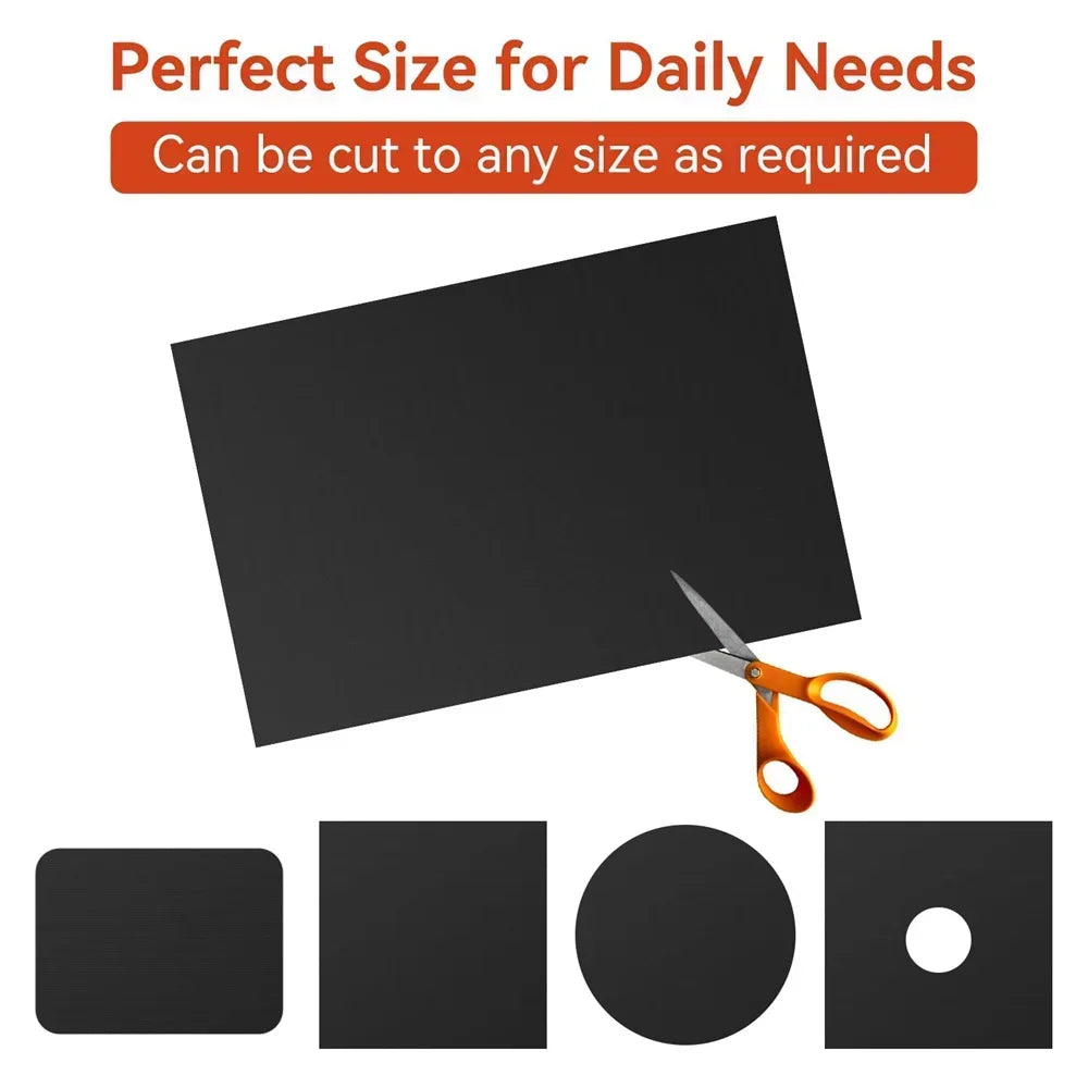 Reusable Non-Stick Oven Liners, Heat Resistant Teflon Protector Mat for Bottom of Electric & Gas Oven, Grill Mats for Roasting Oasis Select