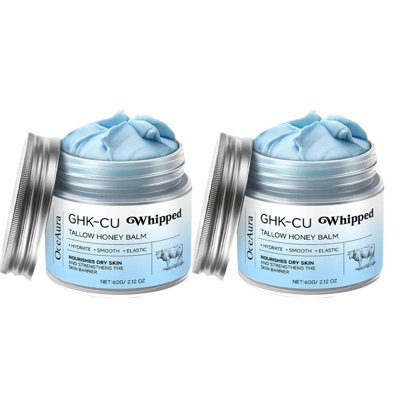 GHK-Cu Copper Peptides & Beef Tallow Blue Balm | 60g Face Cream