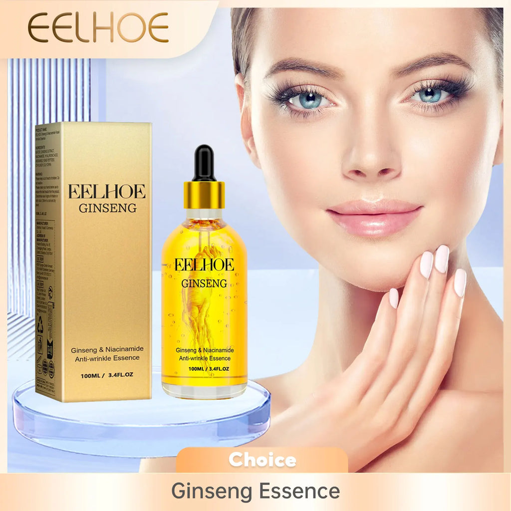 EELHOE Ginseng Essence for Skin Tightening Rejuvenate the Face Moisturing Nourishing Nicotinamide Hyaluronic Acid Facial Serum Oasis Select
