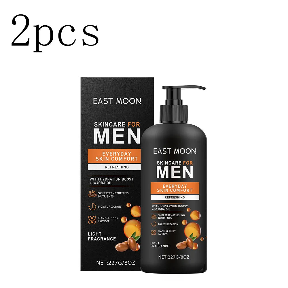East Moon Men's Body Lotion – Moisturizing Nourishing Cream Men's Body Cream Oasis Select 2boxed