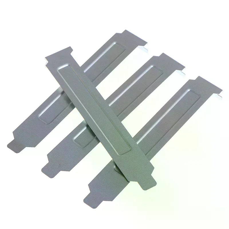 5pcs 12cm Silver PCI Slot Cover PC Computer Case Dust Filter Blanking Plate Oasis Select