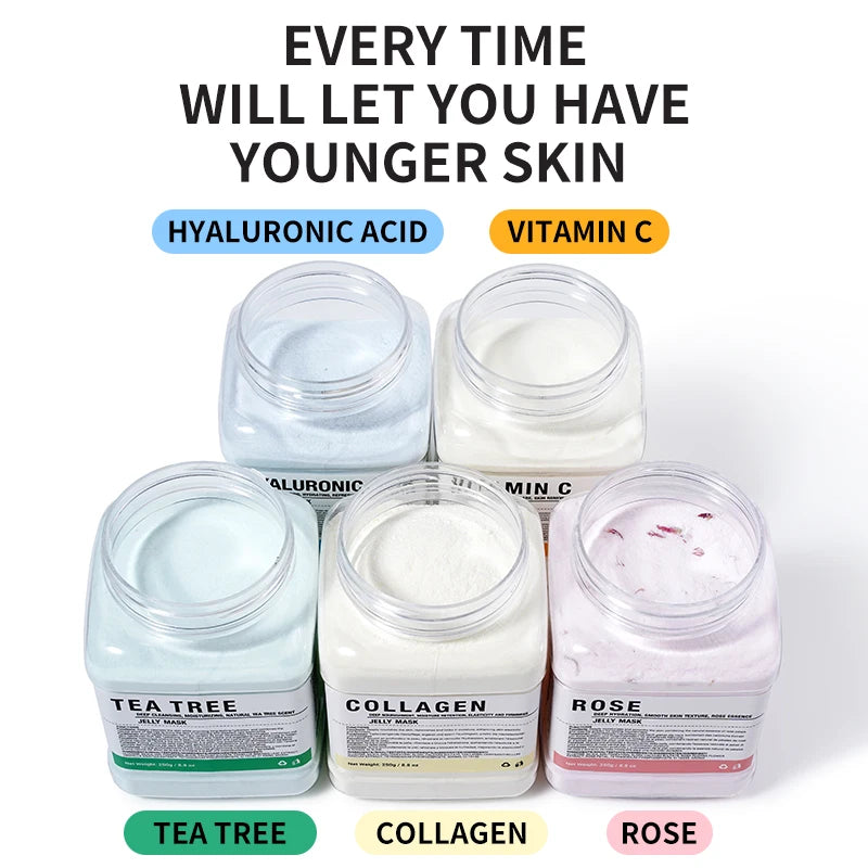 Rose Jelly Peel-Off Face Mask – Hydrating Gel Skin Treatment Peel-Off Face Mask Oasis Select