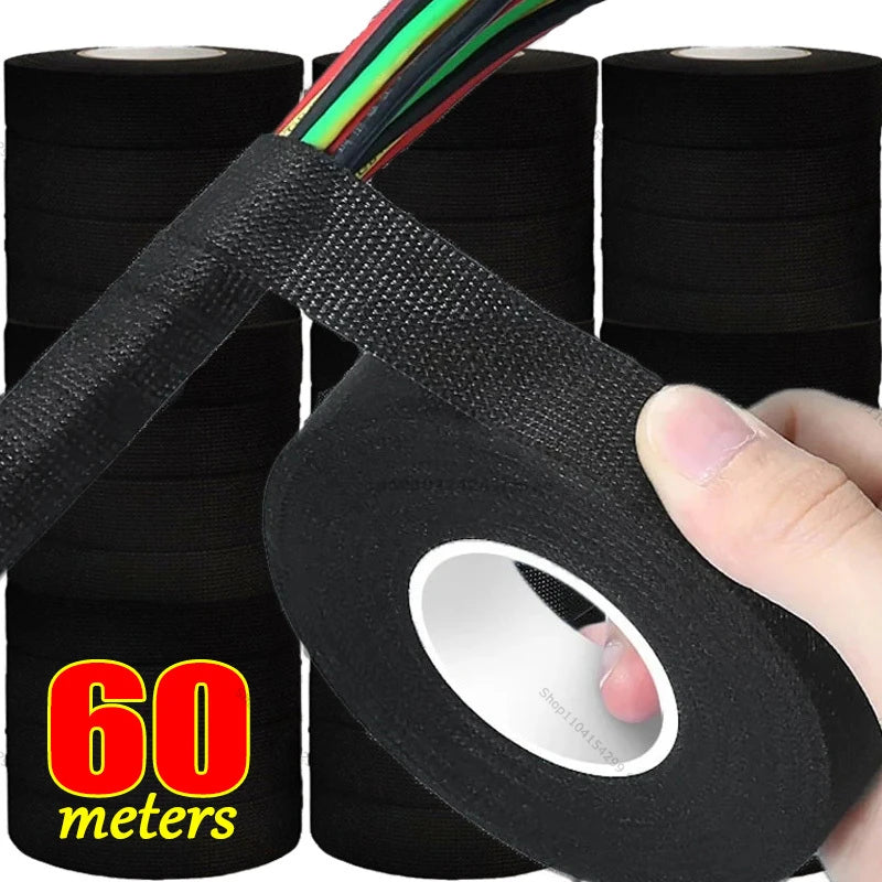 Car Cable Harness Wiring Fabric Loom Electrical Heat Tape Resistant Wiring Bundle Tape Coroplast Adhesive Automotive Cloth Tape Oasis Select